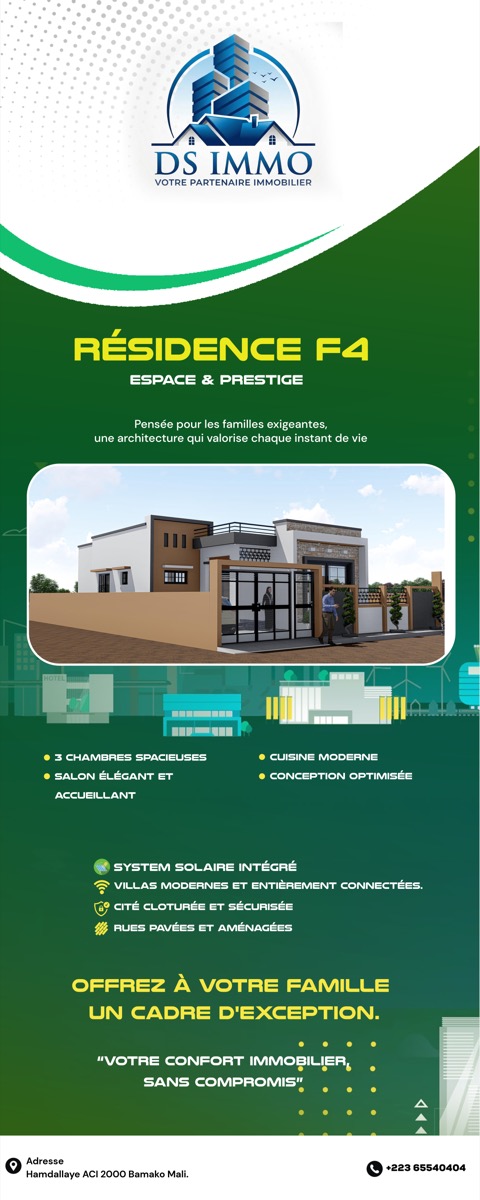 Résidence F4 DS IMMO